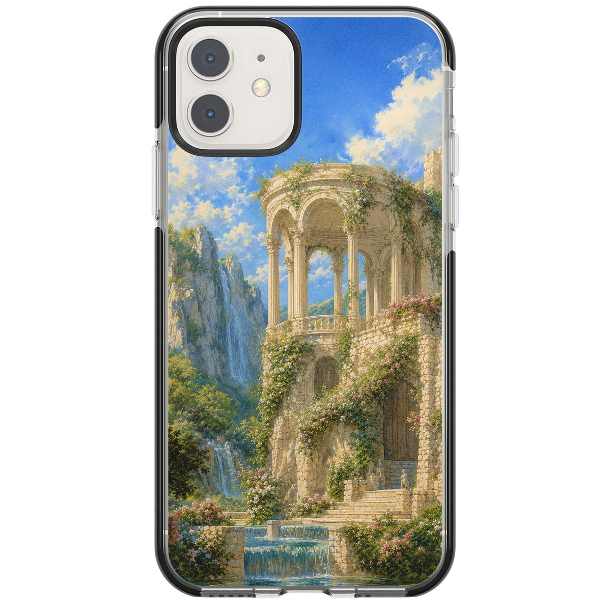 Palace Pavilion fairycore iPhone case | Black Impact case for iPhone 11, iPhone 12