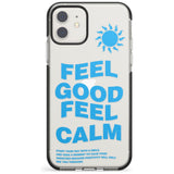 Feel Good Feel Calm (Green) Impact Phone Case for iPhone 11, iphone 12