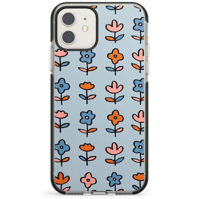 Vinage Floral Array Impact Phone Case for iPhone 11, iphone 12