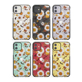 Halloween Skulls and Flowers Impact Phone Case for iPhone 11, iphone 12