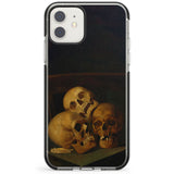 Still Life of Three Skulls Impact Phone Case for iPhone 11, iphone 12