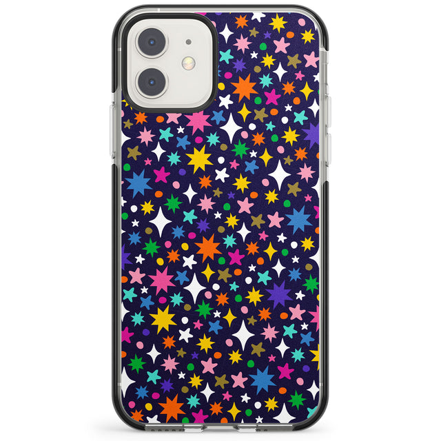 Rainbow Starburst (Purple) Impact Phone Case for iPhone 11, iphone 12