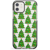 Christmas Tree Pattern (Clear) Impact Phone Case for iPhone 11, iphone 12