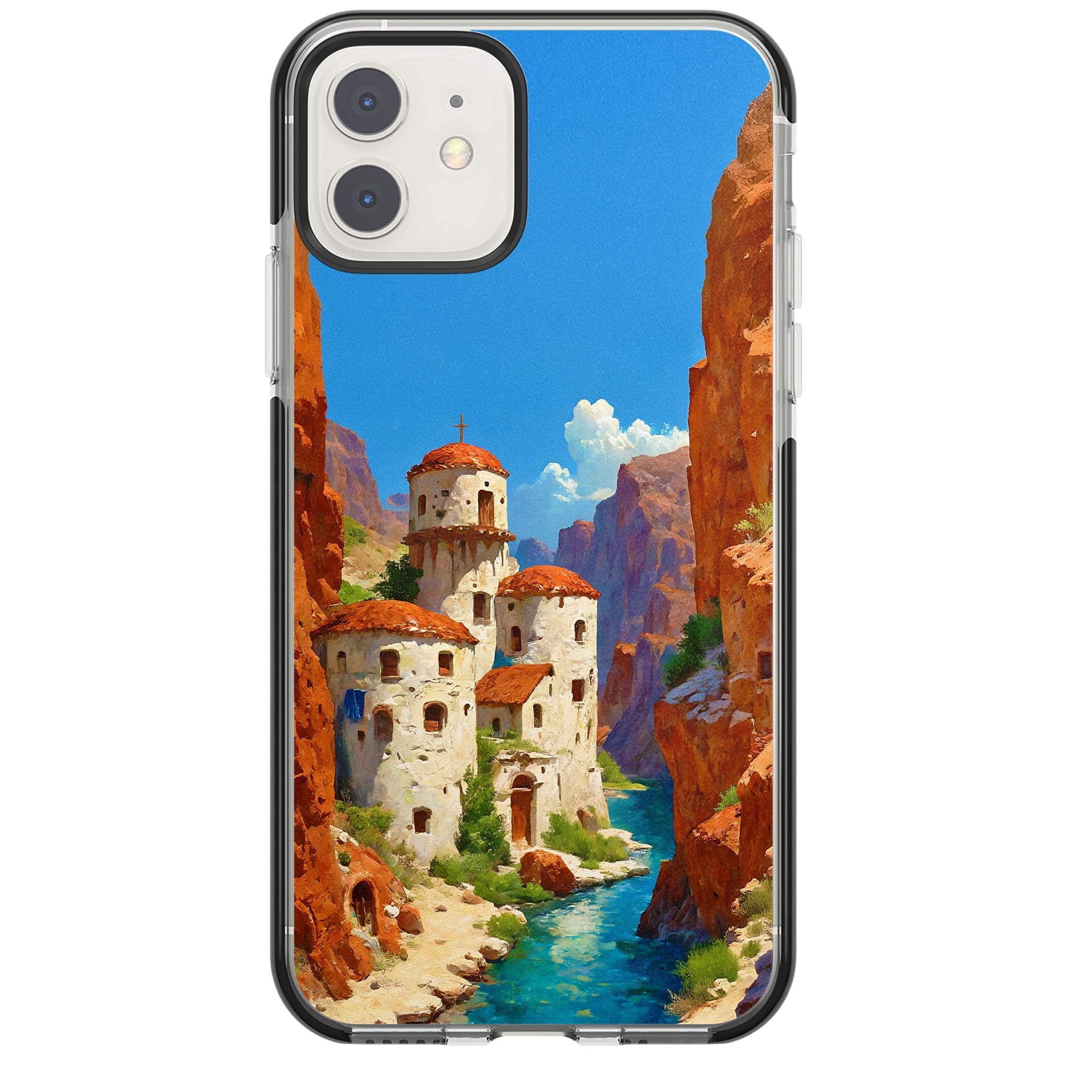 Canyon Haven for her iPhone case | Black Impact case for iPhone 11, iPhone 12