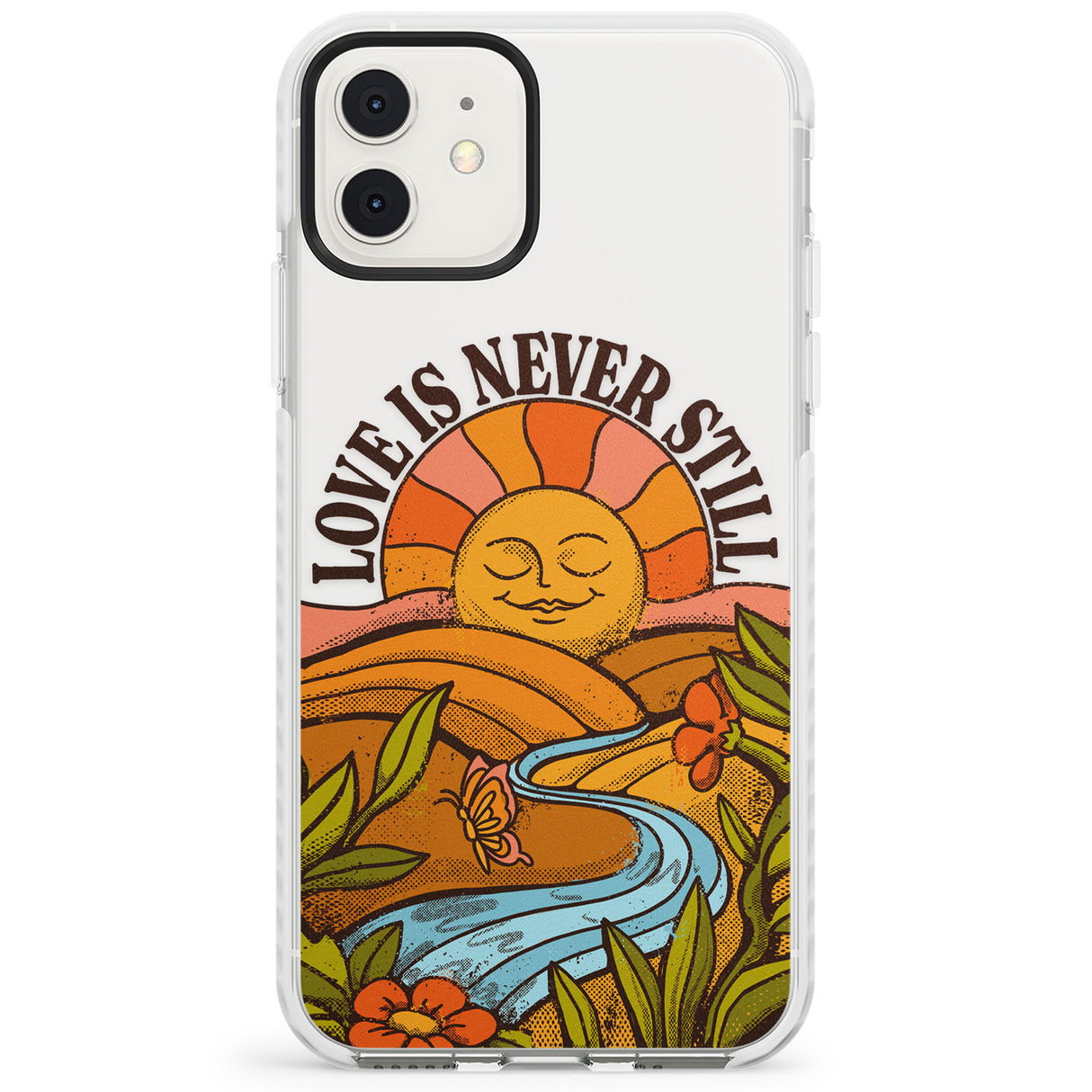 Love is Never Still Impact Phone Case for iPhone 11, iphone 12