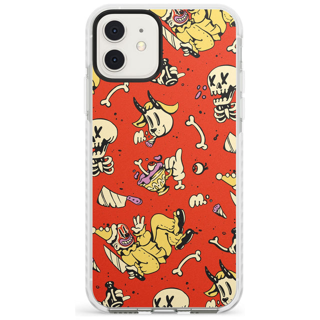 Halloween Mix Pattern Impact Phone Case for iPhone 11, iphone 12