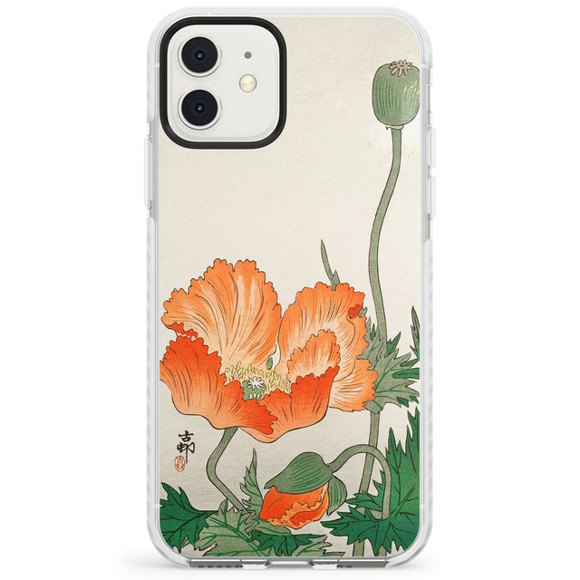 Birds and Plants by Ohara Koson Impact Phone Case for iPhone 11, iphone 12