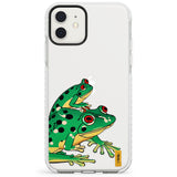 Matsumoto Hoji Frog Green Impact Phone Case for iPhone 11, iphone 12