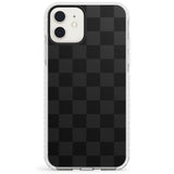 BLACK CHECKERED Impact Phone Case for iPhone 11, iphone 12