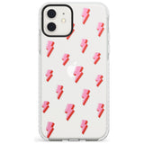 Pink Bolt Pattern Impact Phone Case for iPhone 11, iphone 12