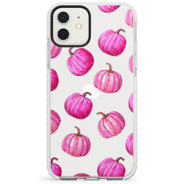 Pink Pumpkins Impact Phone Case for iPhone 11, iphone 12