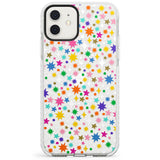 Rainbow Starburst Impact Phone Case for iPhone 11, iphone 12