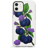 Vintage Painted Plums Impact Phone Case for iPhone 11, iphone 12