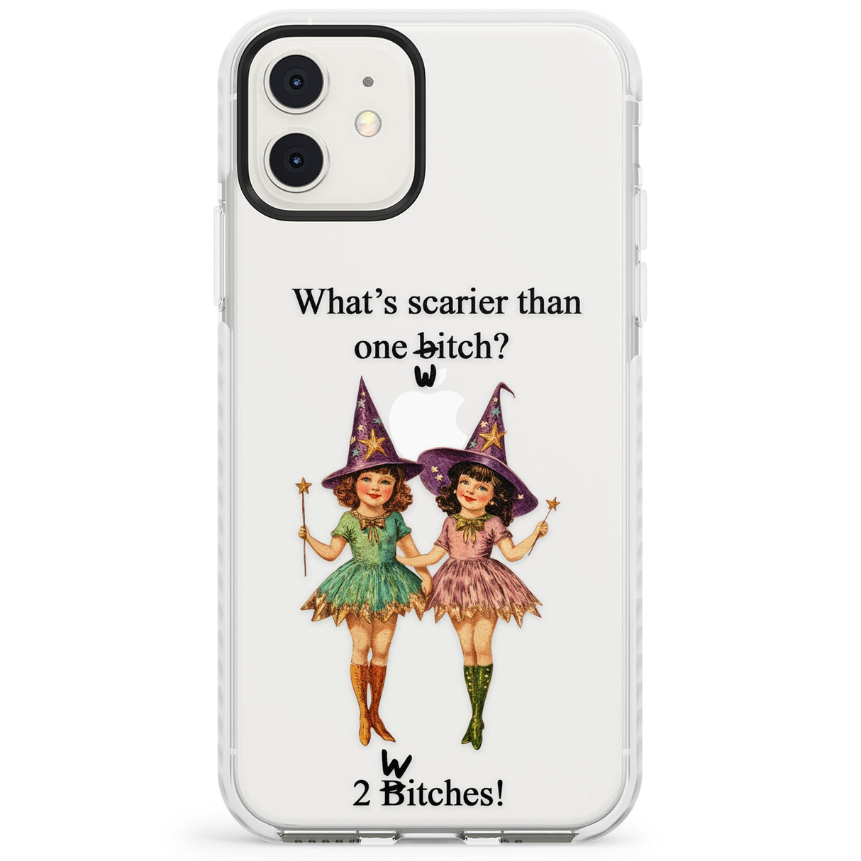 Two Witches Impact Phone Case for iPhone 11, iphone 12