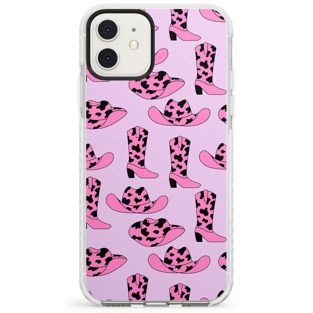 Cow-Girl Pattern Impact Phone Case for iPhone 11, iphone 12