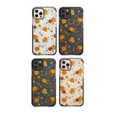 Halloween Skulls and Flowers Impact Phone Case for iPhone 11, iphone 12