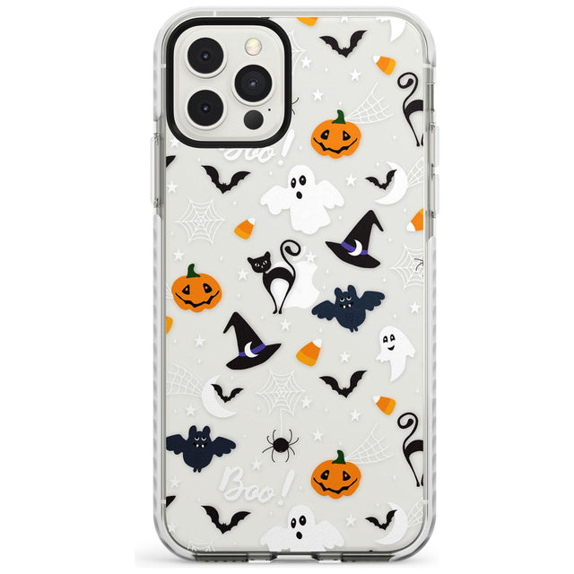 Halloween Mix Pattern Impact Phone Case for iPhone 11, iphone 12