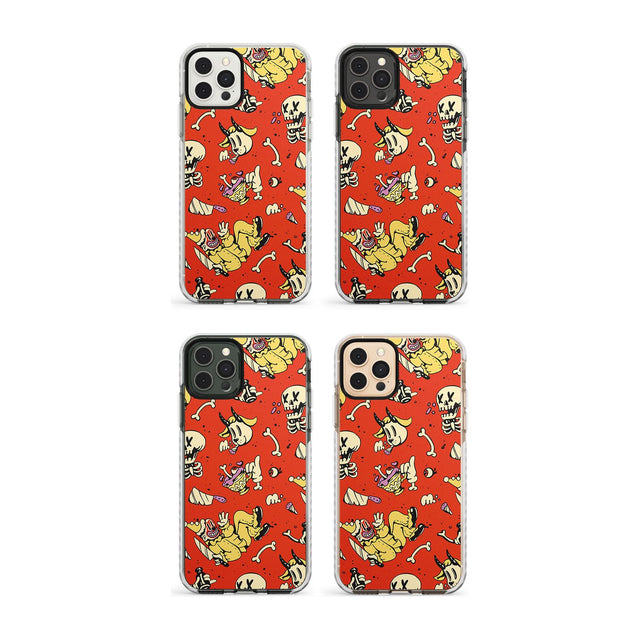 Halloween Mix Pattern Impact Phone Case for iPhone 11, iphone 12