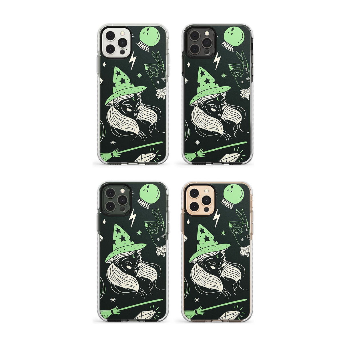 Halloween Mix Pattern Impact Phone Case for iPhone 11, iphone 12