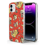 Halloween Mix Pattern Impact Phone Case for iPhone 11, iphone 12