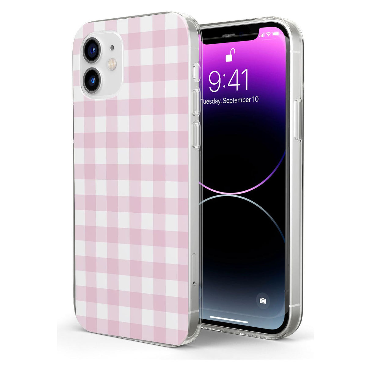 Pink Bolt Pattern Impact Phone Case for iPhone 11, iphone 12