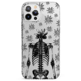 Skeleton Flower Phone Case for iPhone 12 Pro