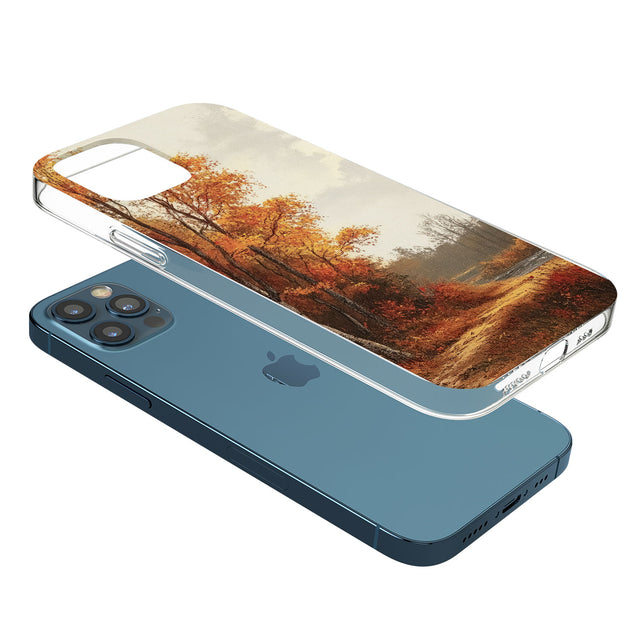 Vintage Autumn Oil Painting Phone Case for iPhone 12 Pro