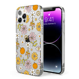 Retro Boho Fall Floral Phone Case for iPhone 12 Pro