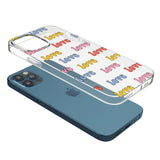 Love Pattern Phone Case for iPhone 12 Pro