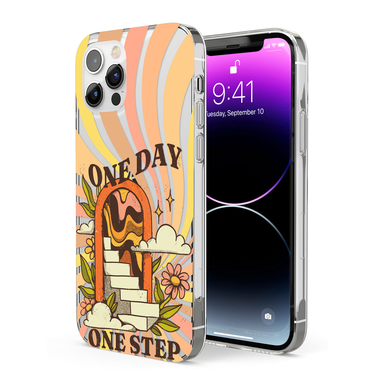 One Day One Step Phone Case for iPhone 12 Pro