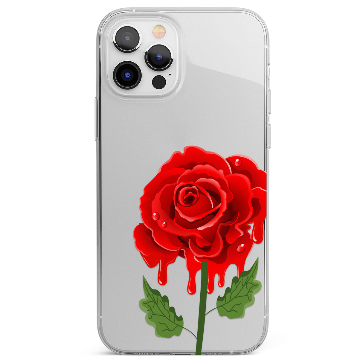 Melting Rose Phone Case for iPhone 12 Pro