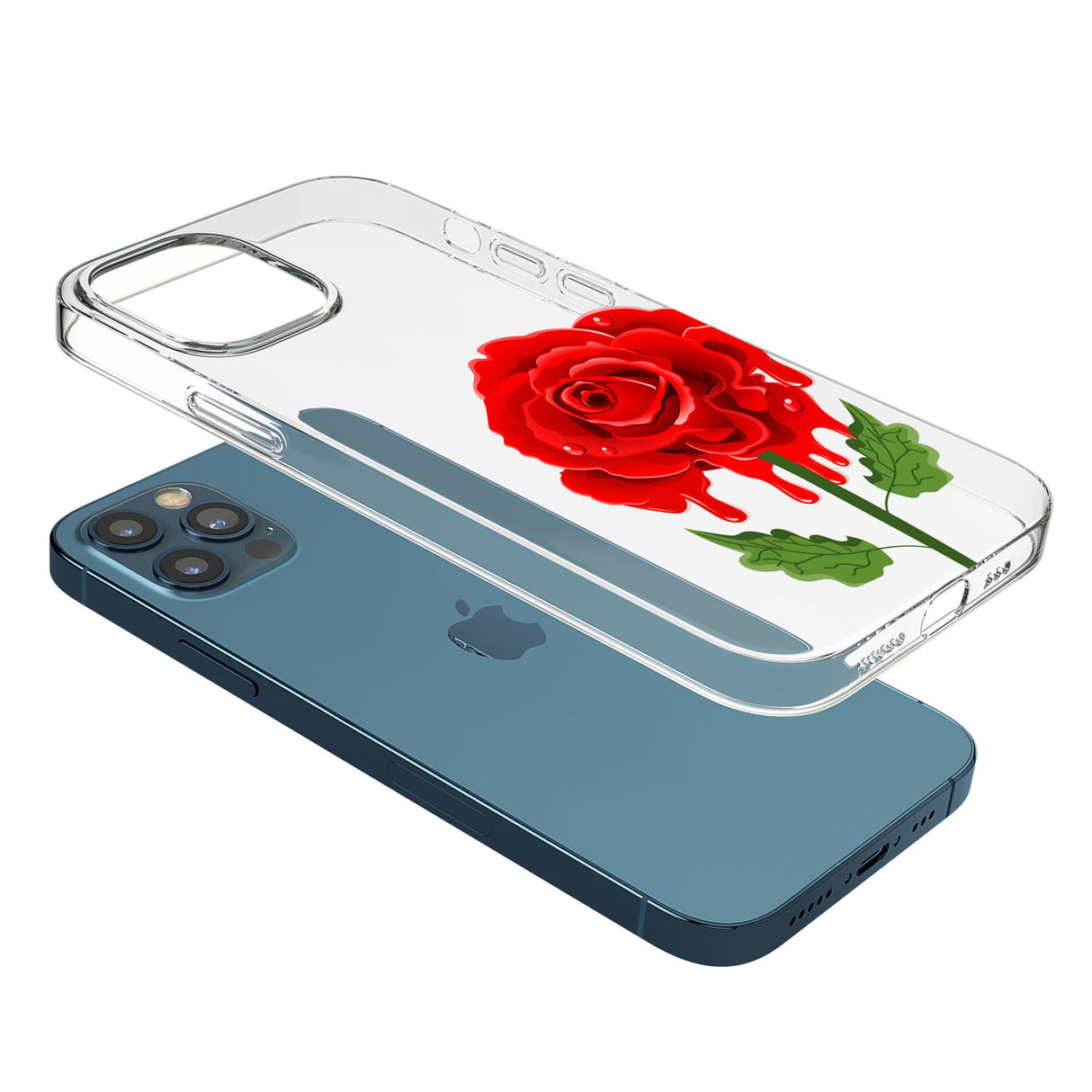 Melting Rose Phone Case for iPhone 12 Pro