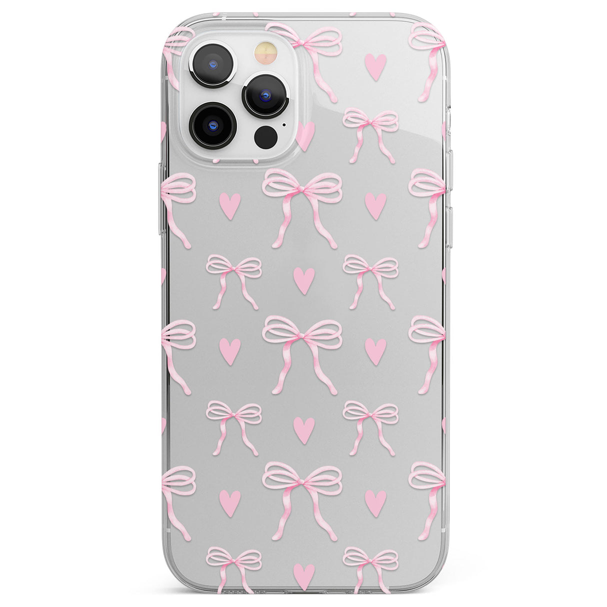 Pink Bows & Hearts Phone Case for iPhone 12 Pro