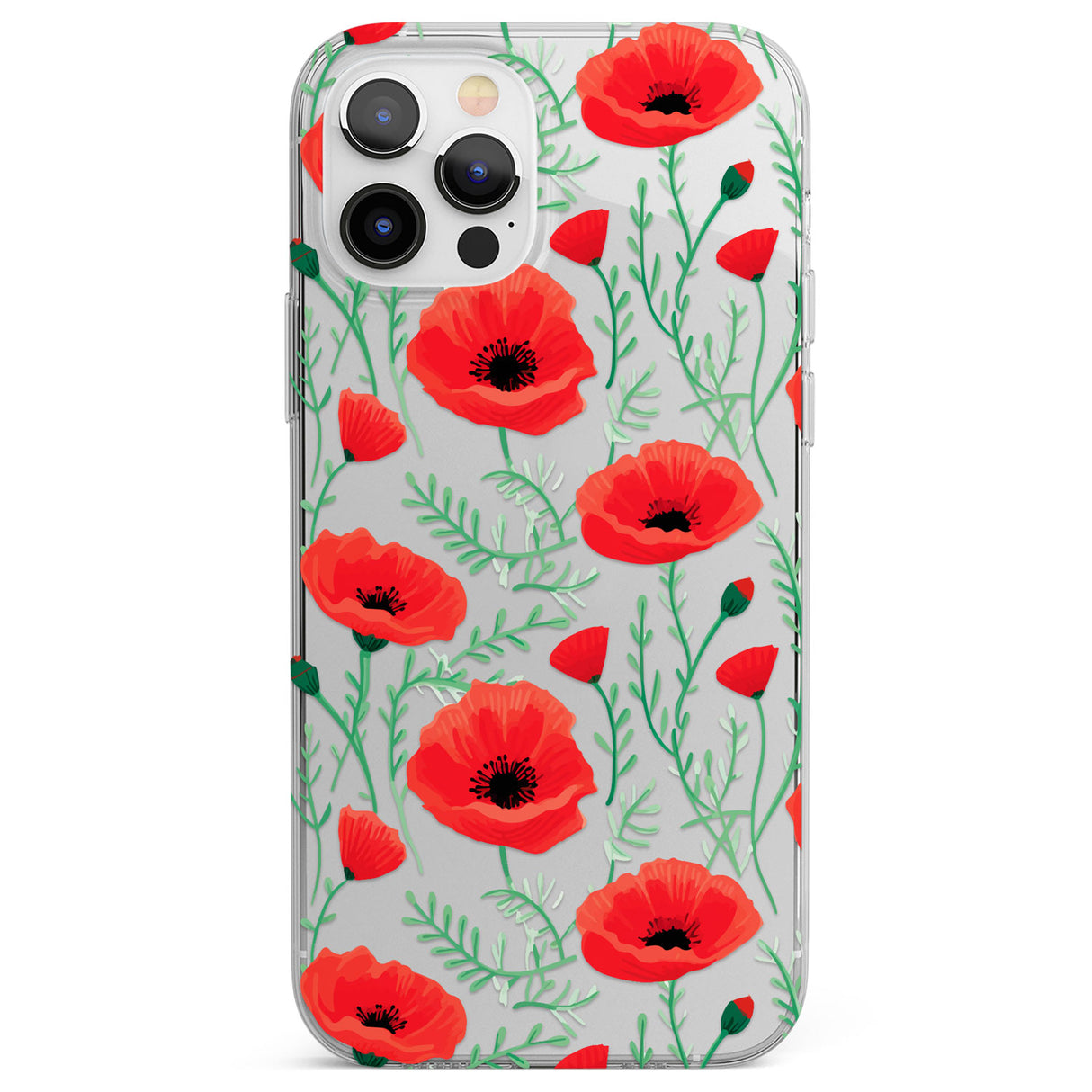 Poppy Garden Phone Case for iPhone 12 Pro