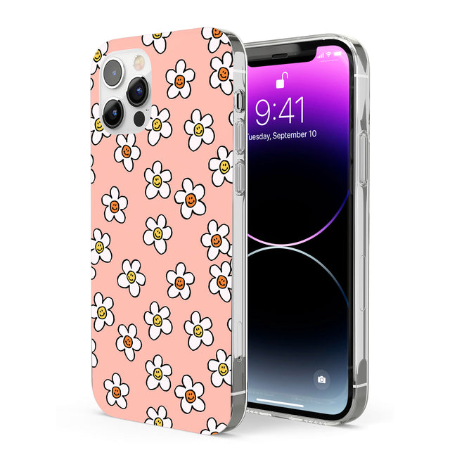 Peachy Daisy Smiles Phone Case for iPhone 12 Pro