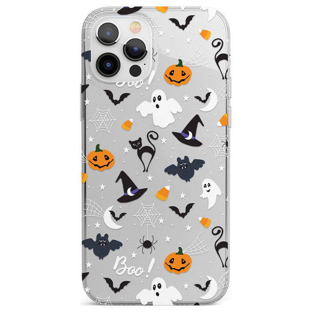 Halloween Mix Pattern Phone Case for iPhone 12 Pro