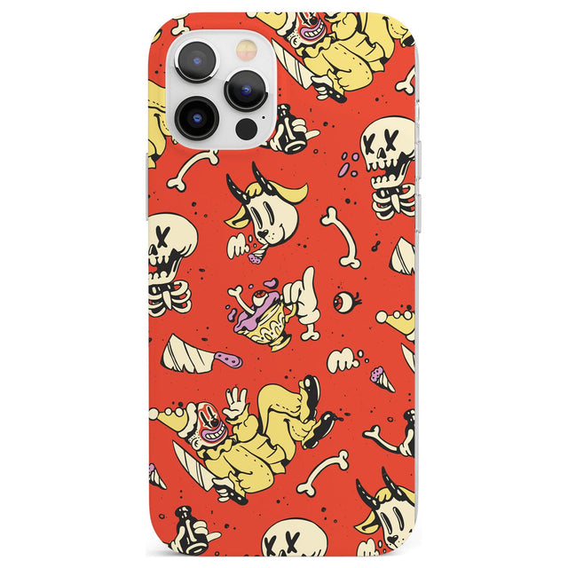 Halloween Mix Pattern Phone Case for iPhone 12 Pro