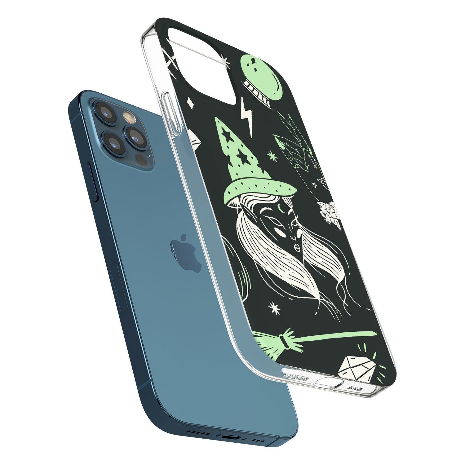 Halloween Mix Pattern Phone Case for iPhone 12 Pro