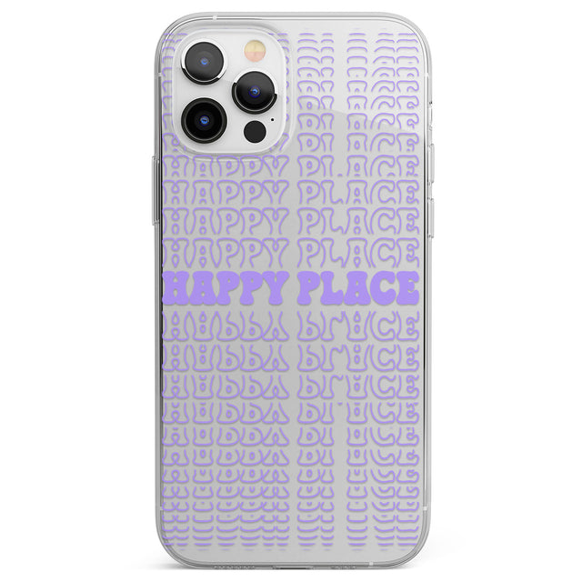 Happy Place (Purple) Phone Case for iPhone 12 Pro