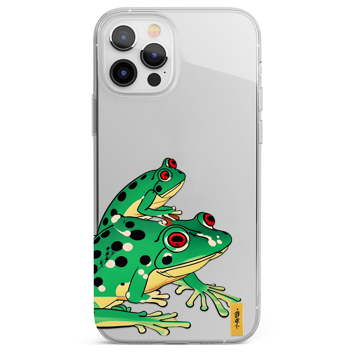 Matsumoto Hoji Frog Green Phone Case for iPhone 12 Pro