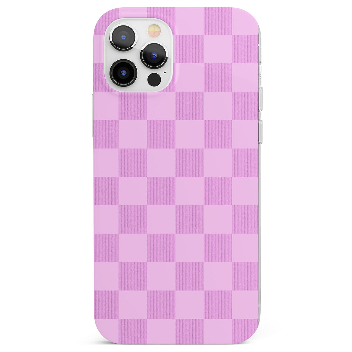 BUBBLEGUM CHECKERED Phone Case for iPhone 12 Pro