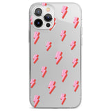 Pink Bolt Pattern Phone Case for iPhone 12 Pro