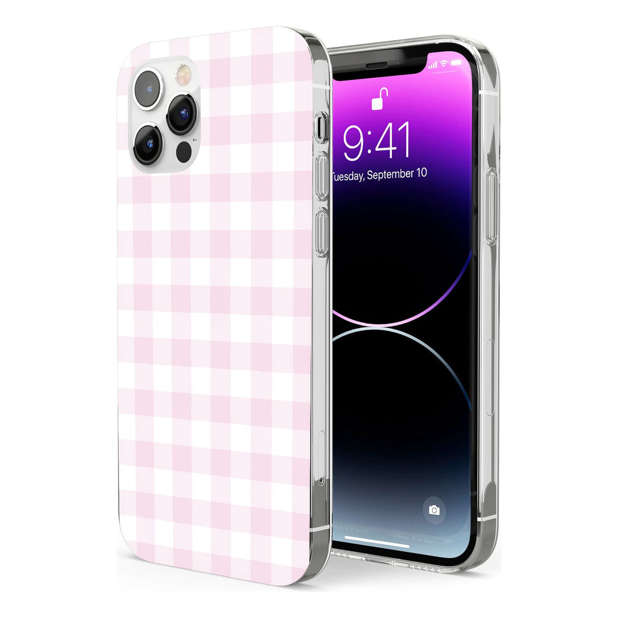 Pink Bolt Pattern Phone Case for iPhone 12 Pro