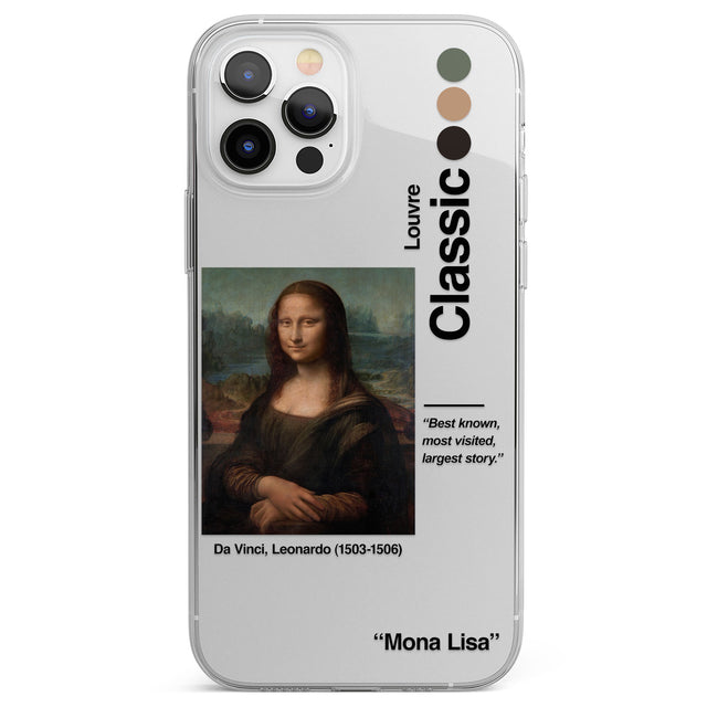 Mona Lisa - Leonardo Da Vinci Phone Case for iPhone 12 Pro