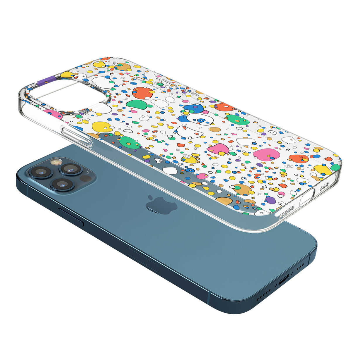 Colourful Confetti Pebbles Phone Case for iPhone 12 Pro