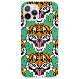 Fierce Jungle Tigers (Green) Phone Case for iPhone 12 Pro