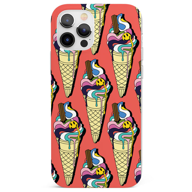 Trip & Drip Ice Cream (Red) Phone Case for iPhone 12 Pro