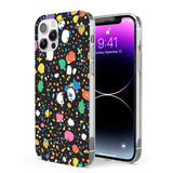 Colourful Confetti Pebbles (Black) Phone Case for iPhone 12 Pro