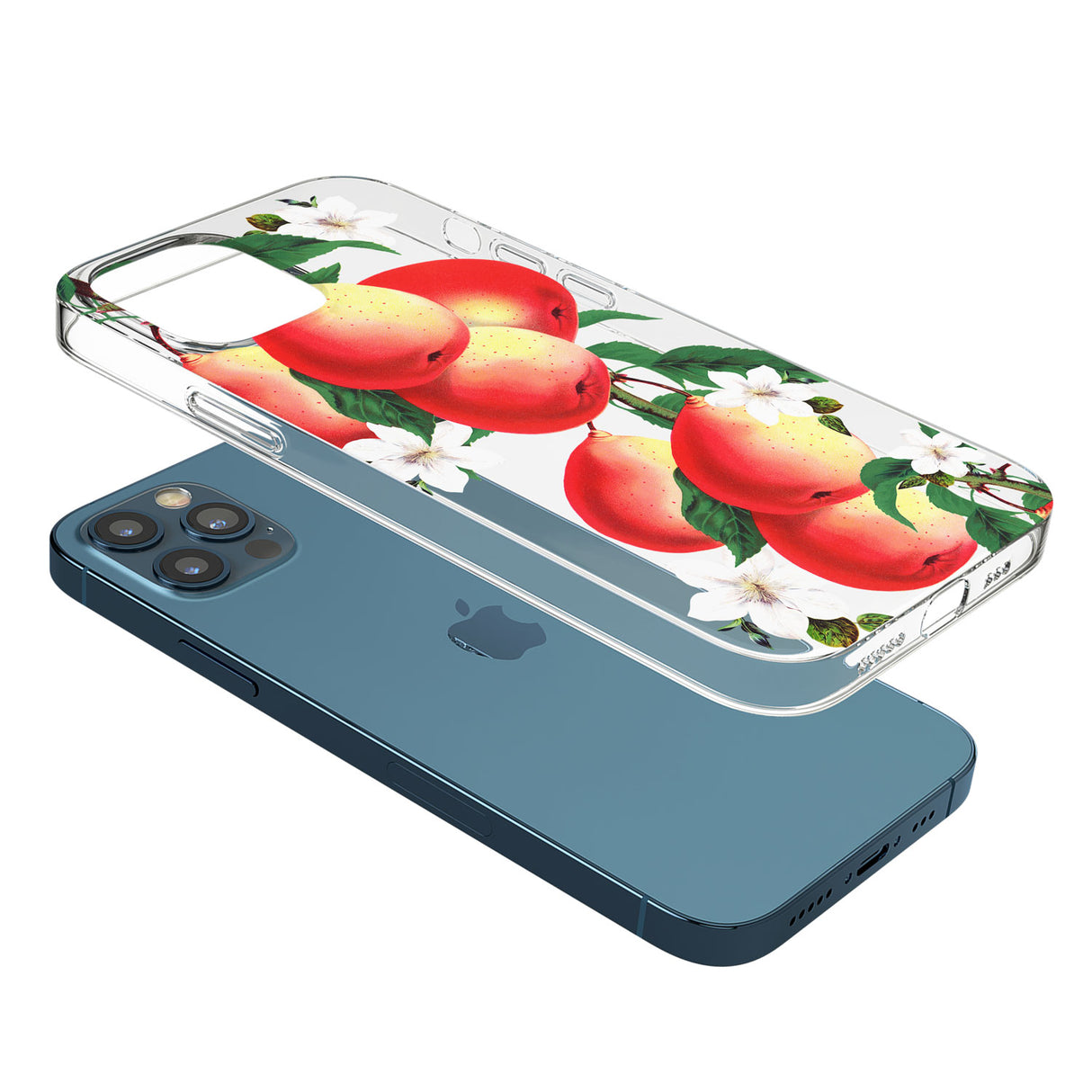 Vintage Painted Peaches Phone Case for iPhone 12 Pro