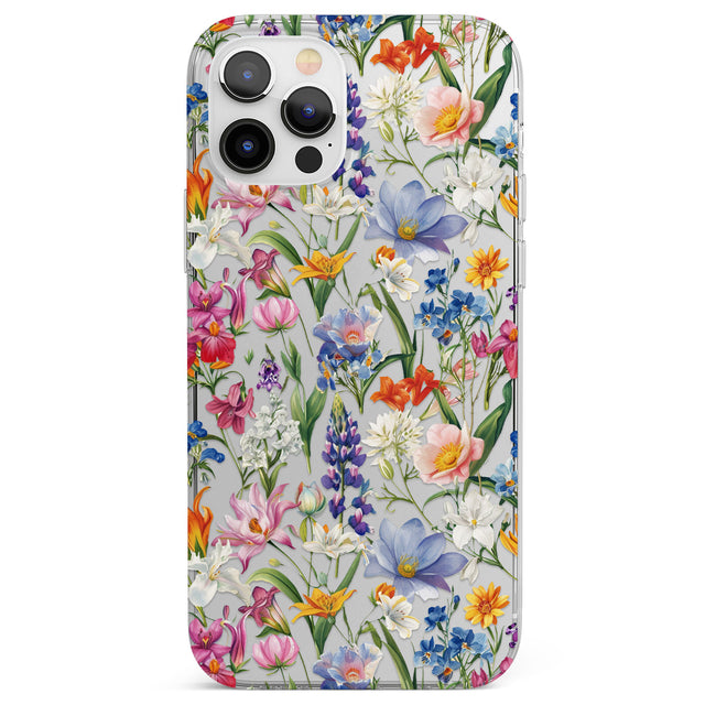 Vintage Wildflowers Phone Case for iPhone 12 Pro